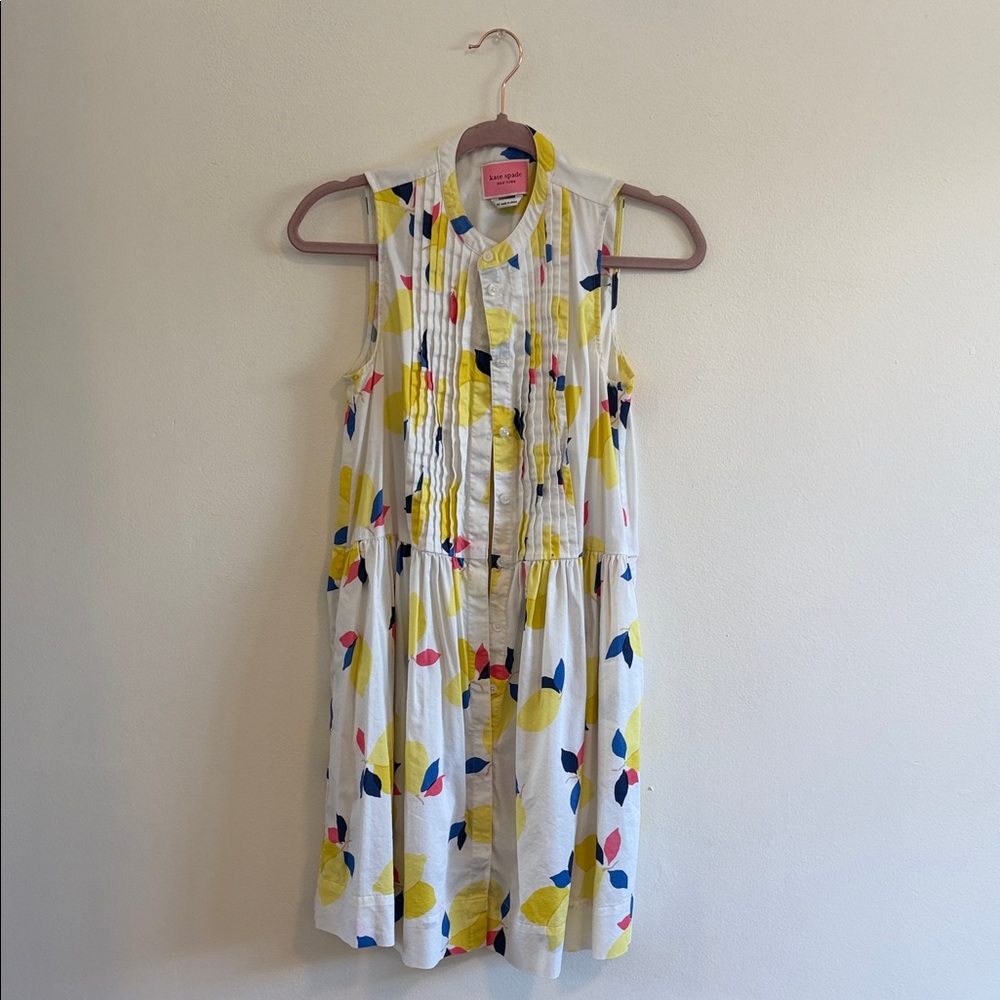 Kate Spade Kids Dress with Yellow and Blue Pattern